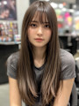 艶感ストレートロング