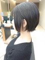 ナチュラルショートボブ