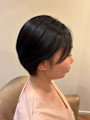しゅっとまとまるショートボブスタイル