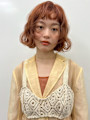 e.dit tokyo  ボブスタイル　オレンジブラウン