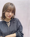 髪質改善外はね顔回りレイヤーカットボブ*Zina