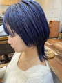 ウルフカット/サファイアブルー