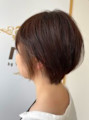 ショートボブ×小顔効果【盛岡|青山|滝沢|ショート】
