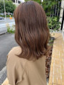 まろやかショコラブラウンカラー【盛岡|向中野|シェノン】
