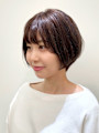 大人ショートボブ