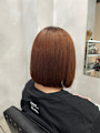 福井駅前店 髪質改善　ブラウンカラー　艶髪　ボブ