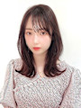 ロングレイヤーグレージュカラー美肌カラー透明感20代30代4
