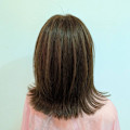 軽やかミディアムボブ