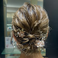 ヘアセット/ヘアアレンジ/結婚式参列/ボブ