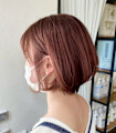 ブラウン/透明感カラー/ボブ/個室サロン/札幌美容室