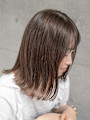 ぷつっと外ハネボブ◇アッシュベージュ/髪質改善/天神大名/