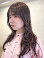 大人かわいい顔まわり、おくれ毛カット＊