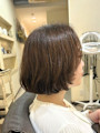 【ジュレベール　汲田】バッサリボブ