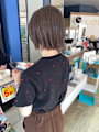 切りっぱなしボブ