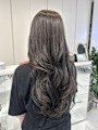 艶髪アッシュグレージュ