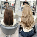 韓国系BIZEカラーエクステ梅田×スタイル