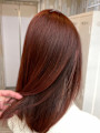 肌馴染み◎暖色系カラー　レッドブラウン