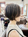くびれショート/エアタッチバレイヤージュ/20代30代40代