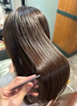 アッシュブラウン/髪質改善/メテオカラー/担当：大塚健太