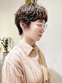 【arteHAIR】ベリーショート×ワンカールナチュラルパー