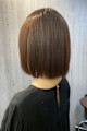秋のおしゃれに映えるツヤ感ボブ