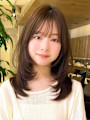 ミディアム20代30代40代レイヤー前髪なし前髪あり表参道【