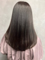 ストレート　艶髪　ナチュラルカラー