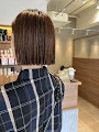 ダメージレス縮毛矯正ボブ