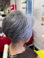 【ヘアマニキュア】【白髪】ショートスタイル