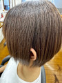 縮毛矯正ショート
