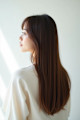 艶感ストレートロング