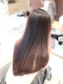 ヘーゼルブラウン/艶髪/髪質改善/レイヤーカット/韓国レイヤ