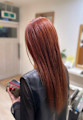 20代、30代◎秋カラー、オレンジブラウンカラー