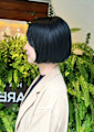 潔く、凛と。黒髪ストレートボブ