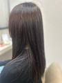 サラツヤ暗髪ストレート♪