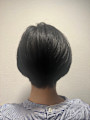 重めショートボブ