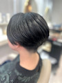 スッキリ刈り上げショートスタイル♪