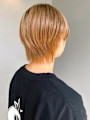 ハイトーンカラー マッシュショート ダメージレス 似合わせ