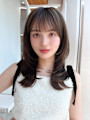 暗髪×髪質改善で憧れのツヤ髪に♪ワンカールセミロング