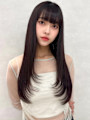 レイヤーカット×シルキーストレート