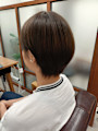 襟足すっきりショートボブ
