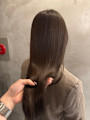 髪質改善　縮毛矯正　ベージュカラー　ガーリー　モテ髪　池袋