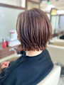 絞りを入れたスタイリッシュボブ【奈良・生駒ナオシ】