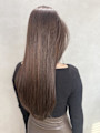 髪質改善カラー/オリーブベージュ/韓国風