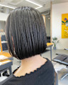 上品なミニボブスタイル
