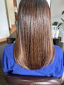 髪質改善ストレート