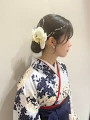 卒業式ヘアセット＆着付け