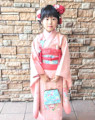 七五三　御着付け　ヘアアレンジ