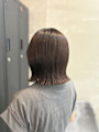 【SHIANすずか】くびれヘア　外はねボブ　レイヤーカット