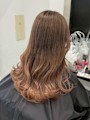 オレンジベージュ/ブリーチ/ハイトーン/中野美容室